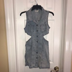 Denim cut-out dress from LF